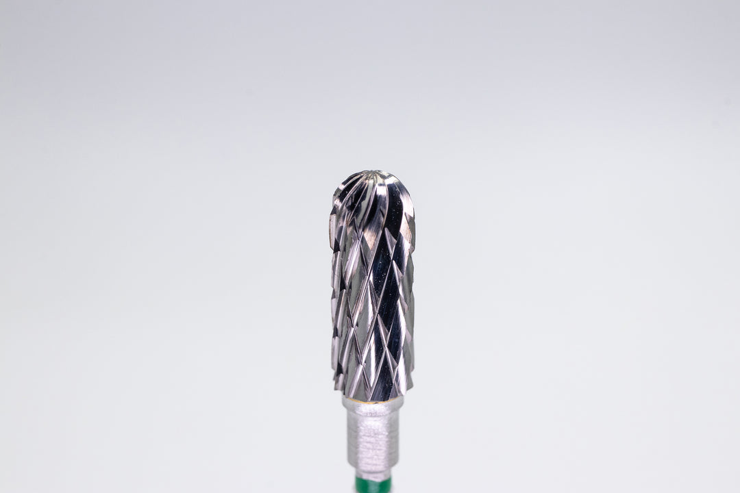 Tungsten Carbide Nail Drill Bit 10-5-7– Rounded Cylinder 5×13 mm | Coarse | 3/32" Shank
