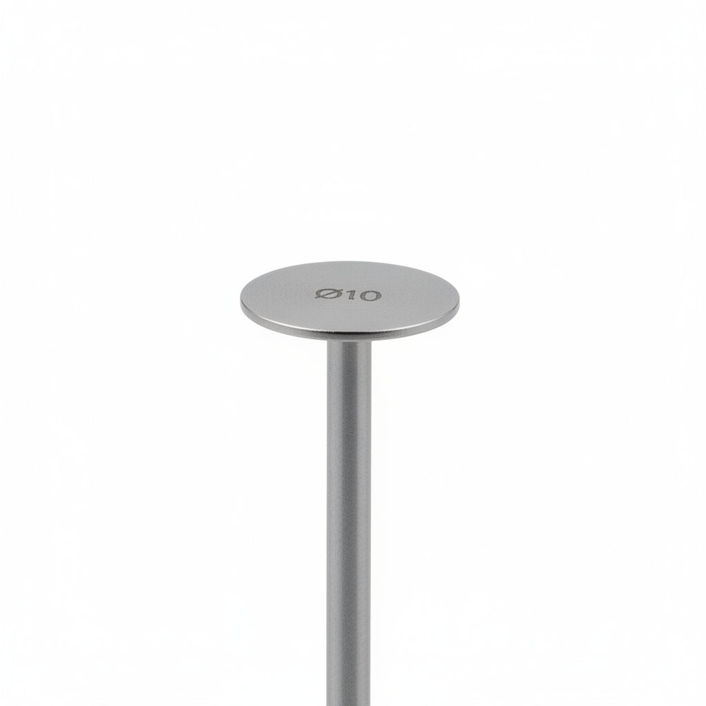 Podo-Disk Regular 10 mm  |  U-tool  |  E-file Pedicure  |  Callus remover  |  Professional & Home use   |  Stainless Steel