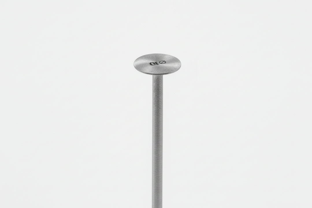 Podo-Disk Regular 10 mm  |  U-tool  |  E-file Pedicure  |  Callus remover  |  Professional & Home use   |  Stainless Steel