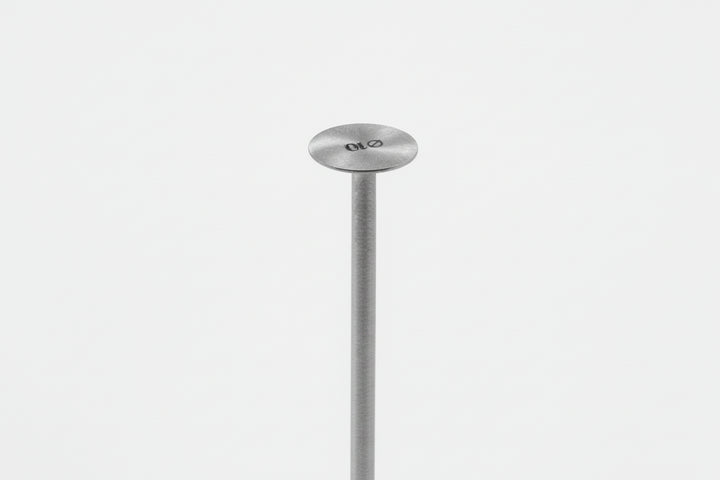 Podo-Disk Regular 10 mm  |  U-tool  |  E-file Pedicure  |  Callus remover  |  Professional & Home use   |  Stainless Steel