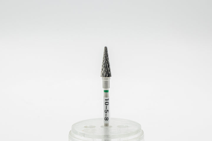 Tungsten Carbide Nail Drill Bit 10-5-8, coarse; head size 5x14mm