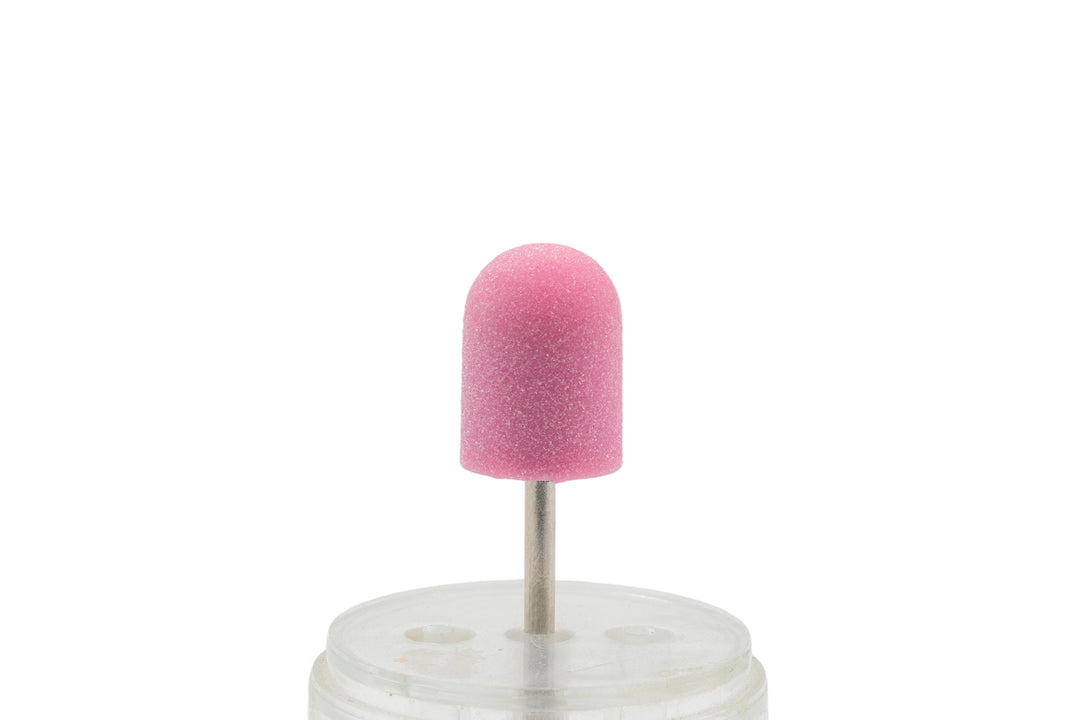 Pink Fabric Base Sanding Caps, size 10×15 mm — 60 pieces