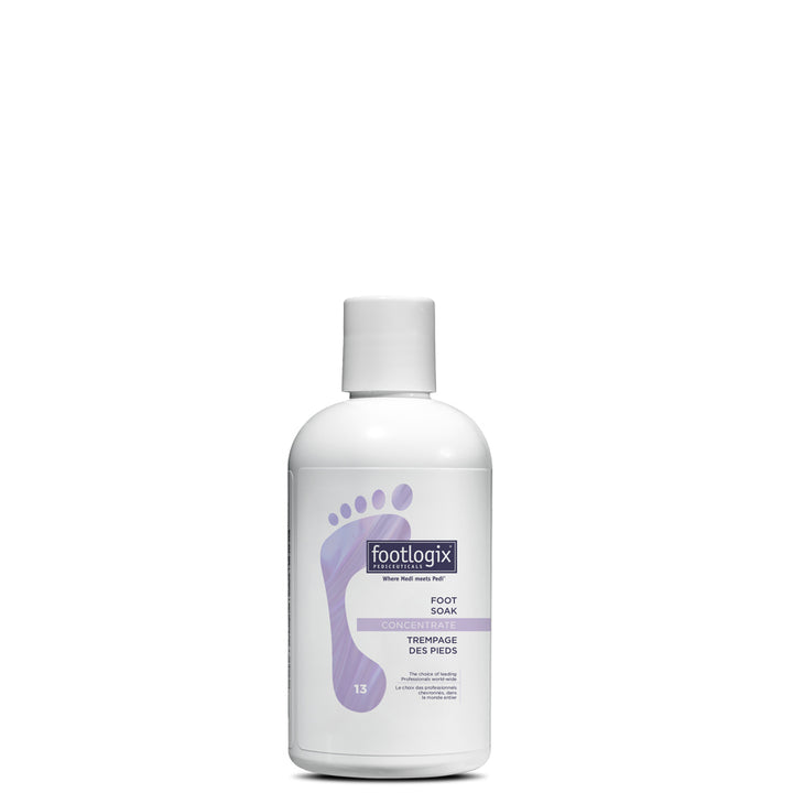 Footlogix #13 Foot Soak concentrate 250 ml home size (contact us for professional pricing)