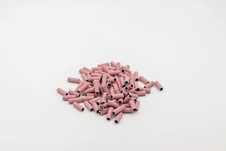 MINI Pink Sanding Bands; size 3x12.7 mm— 100 pieces