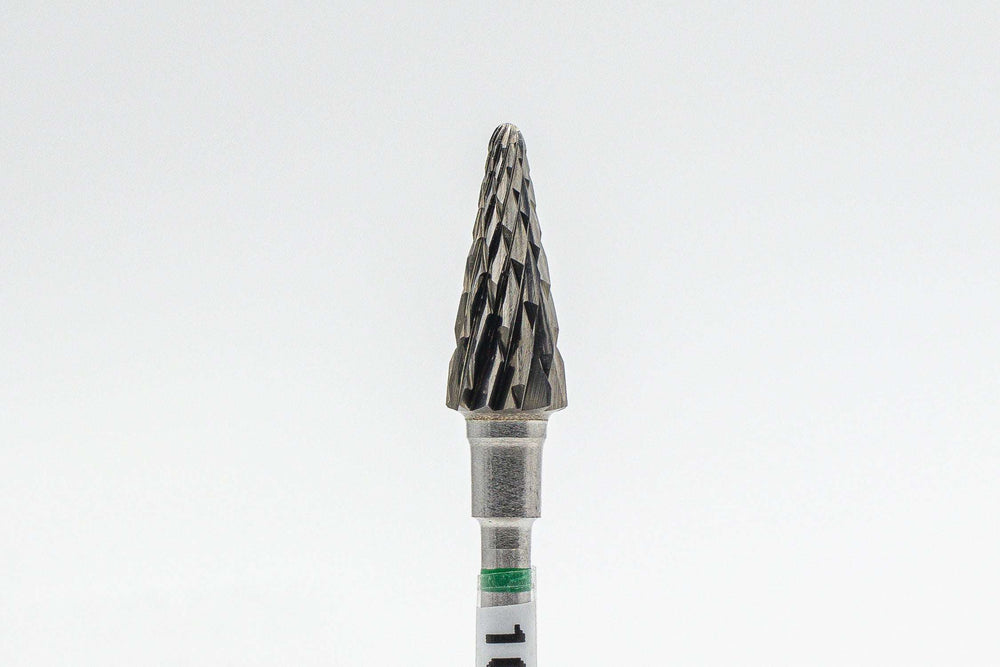 Tungsten Carbide Nail Drill Bit 10-5-9, coarse; head size 6x14mm