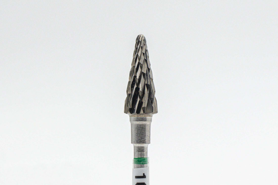 Tungsten Carbide Nail Drill Bit 10-5-9, coarse; head size 6x14mm