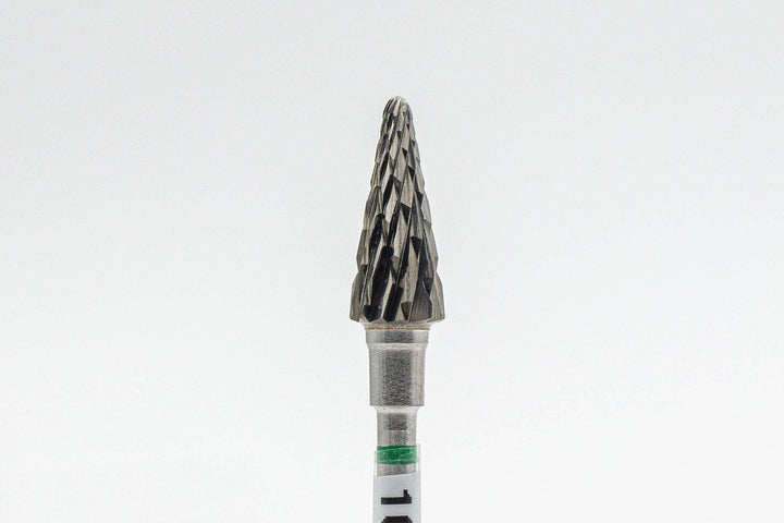 Tungsten Carbide Nail Drill Bit 10-5-9, coarse; head size 6x14mm