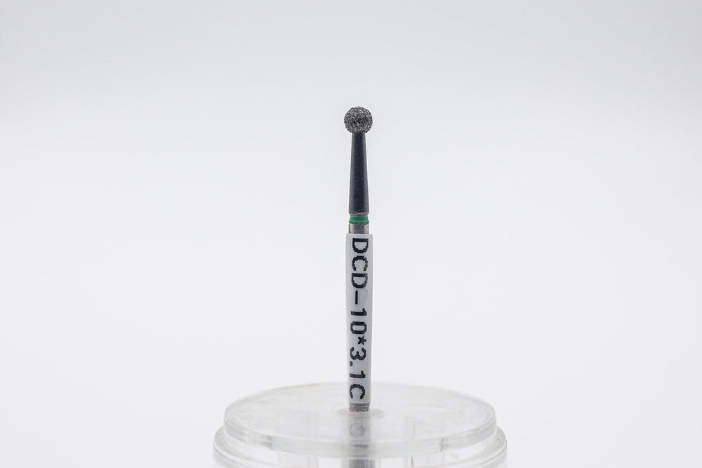 Diamond bits with special coating Ball  Model DCD-10*3.1, size 3.1x2.9 mm | U-tools