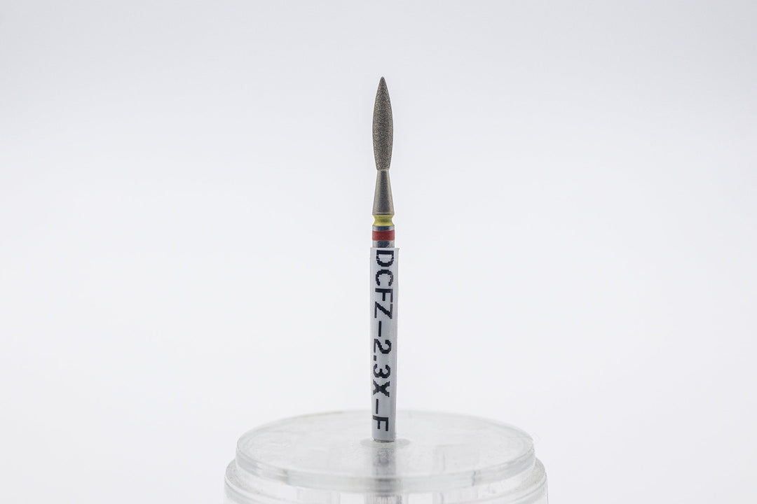 Diamond  bit Model  with special coating DCFZ-2.3X-F, size 2.3x9.5 mm | U-tools