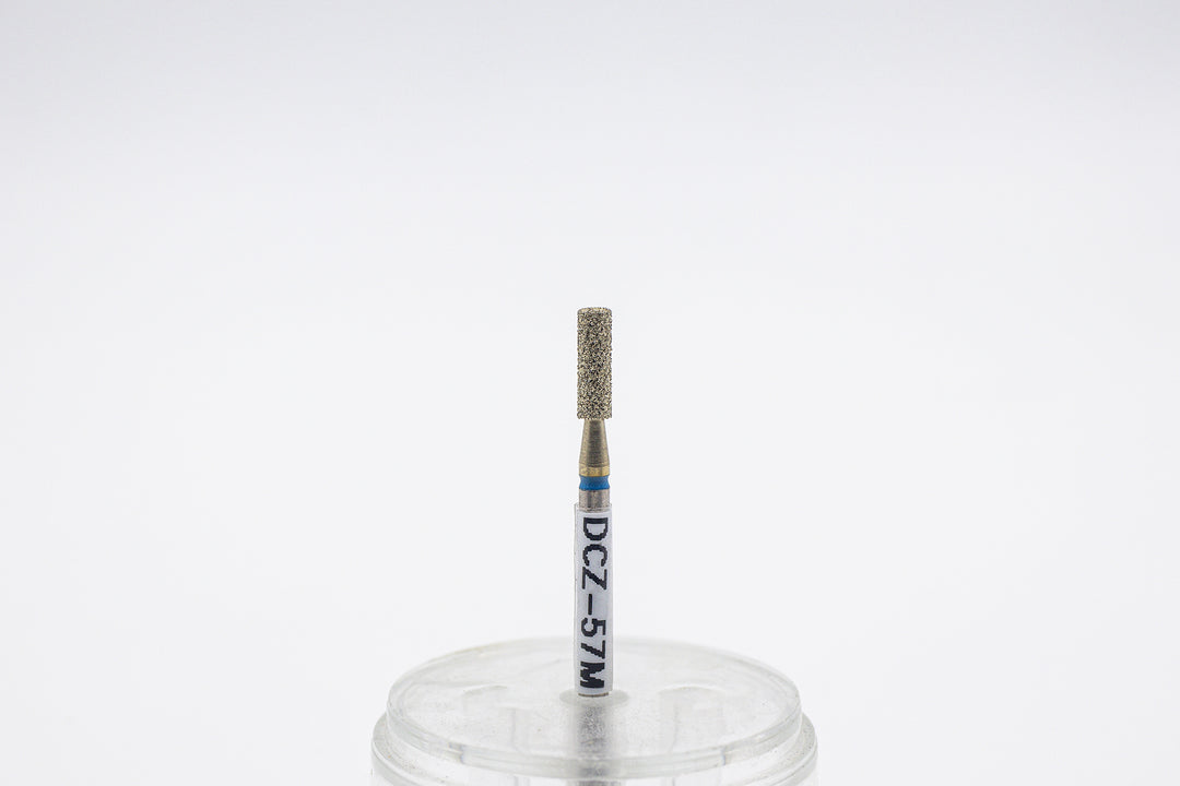 Forets à ongles diamantés revêtus DCZ-57, forme baril, taille de la tête 2,5x8 mm