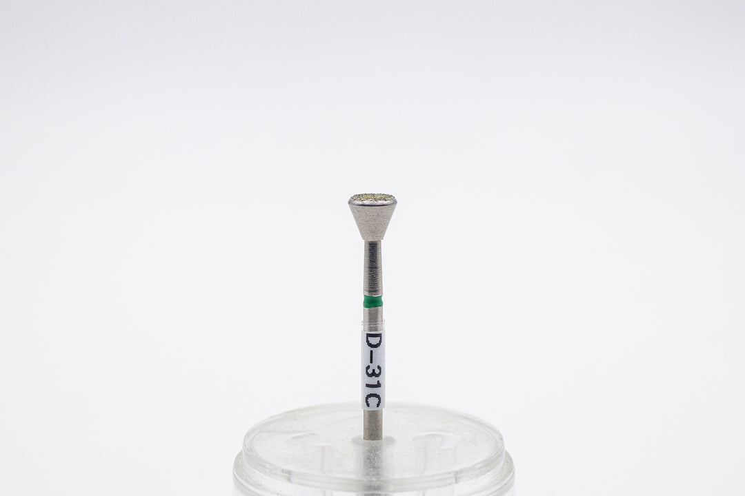 Diamond Nail Drill Bit D-31, shape inverted cone, head size 5x6 mm