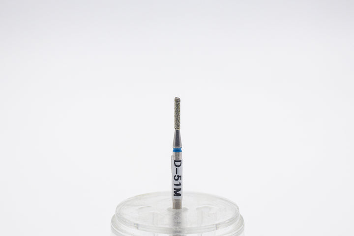 Diamond Nail Drill Bits D-51, shape cylinder; head size 1.4x8.0.mm