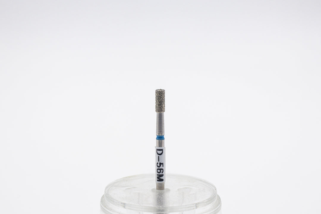 Diamond drill bit D-56 shape cylinder; head size 2.5x6.0 mm