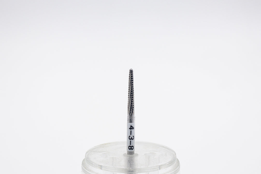 Foret à ongles en carbure de tungstène 4-3-8 moyen ; taille de la tête 2,2x13 mm 