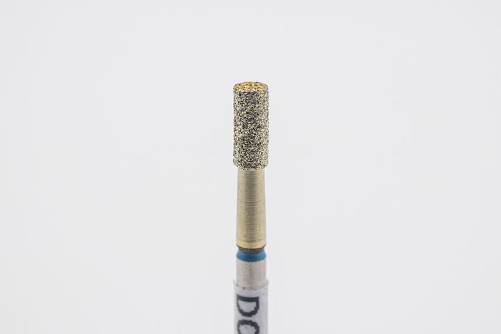 Foret à ongles diamanté avec revêtement modèle DCZ-56, forme tonneau, taille 2,5x6 mm