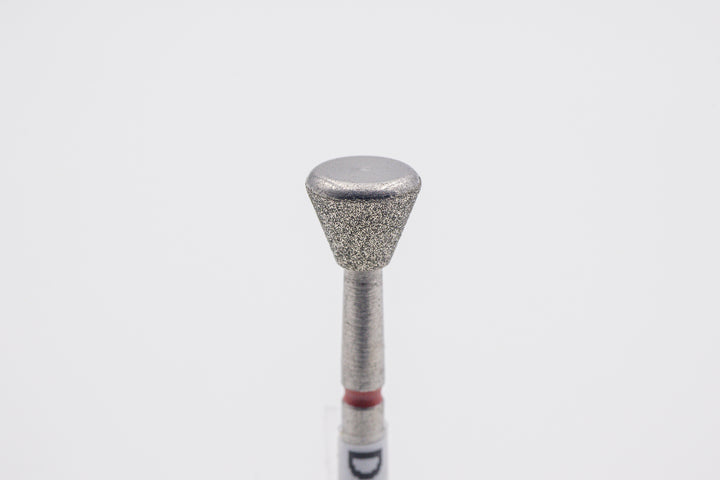 Foret à ongles diamant D-29, forme cône inversé, taille de tête 5x6 mm