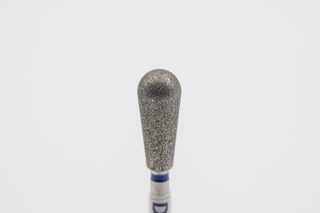 Forets à ongles diamantés D-89, forme poire, taille de tête 5,0x12 mm