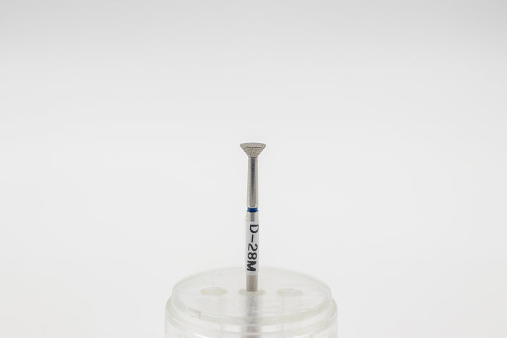Diamond Nail Drill Bit D-28, shape inverted cone, head size 5x2 mm
