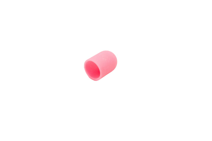 Pink Plastic Base Sanding Caps, size 10×15 mm — 60 pieces