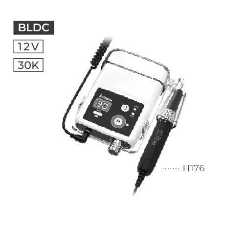 Saeshin Strong B170 Premium Portable Cordless E-file with H175/H176 Brushless Handpiece