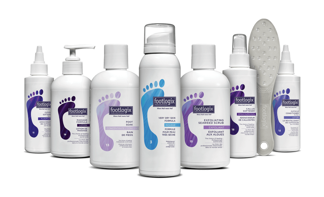 Footlogix 8 piece professional kit - with access to VIP Education hub