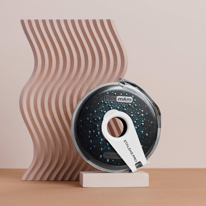 Disposable abrasive tape papmAm  EXCLUSIVE ATClux in a plastic case STALEKS PRO