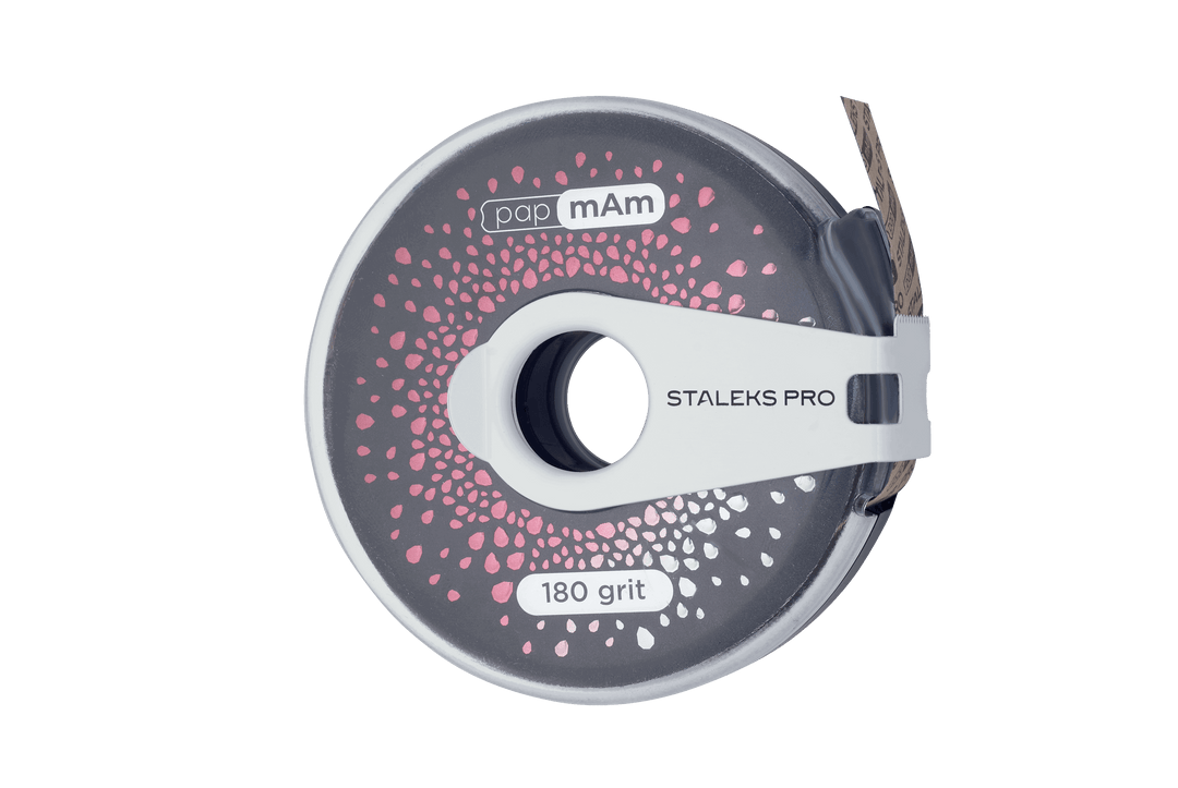 Disposable abrasive tape papmAm  EXCLUSIVE ATClux in a plastic case STALEKS PRO