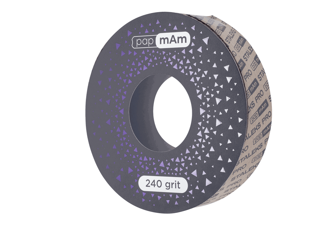 Disposable abrasive tape papmAm  EXCLUSIVE ATSClux without plastic case STALEKS PRO