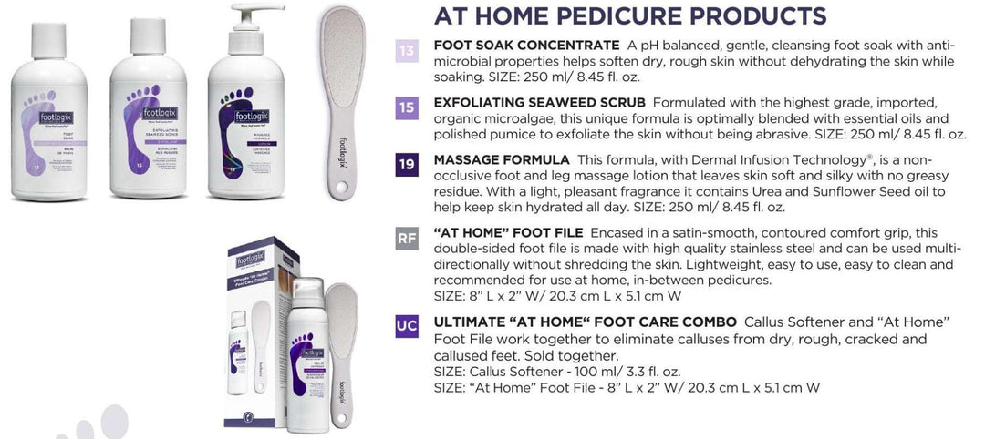 Footlogix #15 Exfoliating Seaweed Scrub - 250 ml home size (contact us for professional pricing)