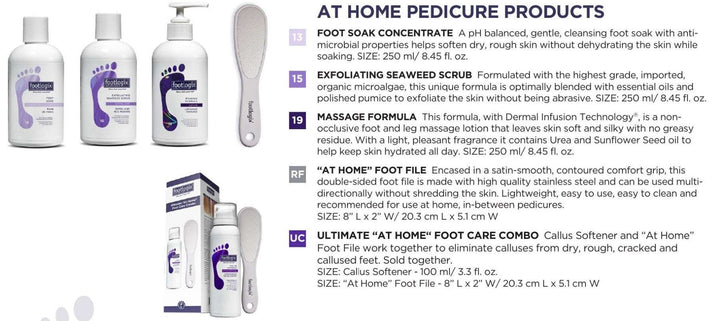 Footlogix #13 Foot Soak concentrate 250 ml home size (contact us for professional pricing)
