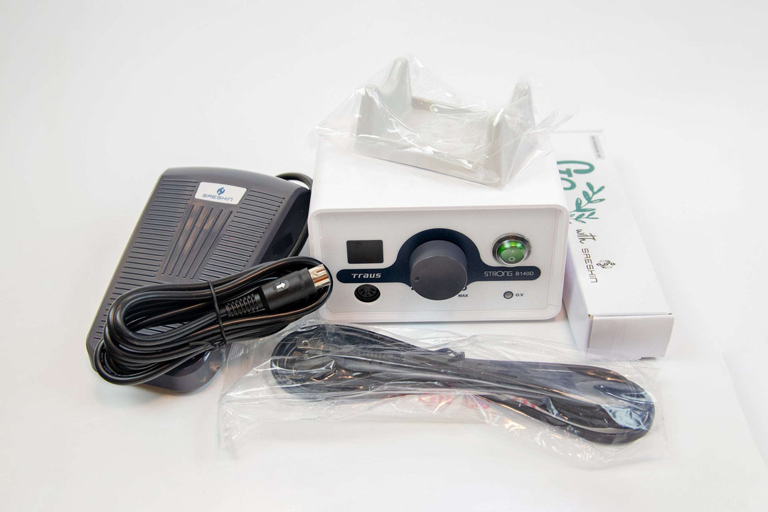 Saeshin Strong B140D Powerful Nail Drill with 105LN handpiece Original