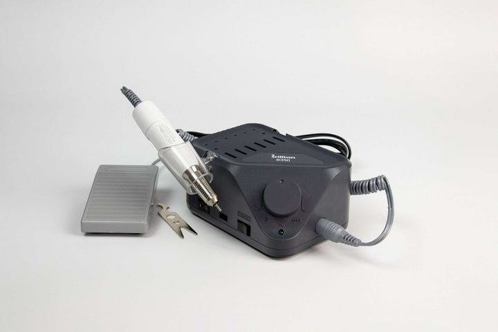 Saeshin Strong B350 Nail Drill in Black with H350 or 105L or H300  or 120II handpiece, up to 40K RPM Original