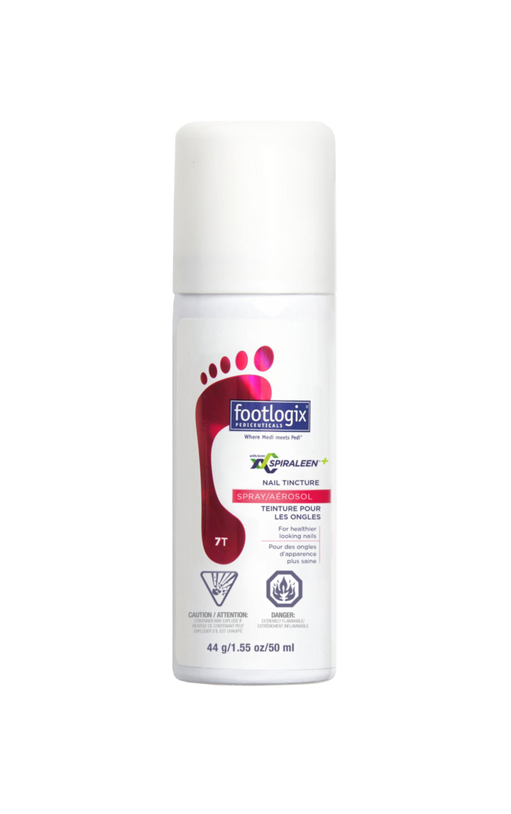 Footlogix #7T Спрей-настойка для ногтей с Spiraleen
