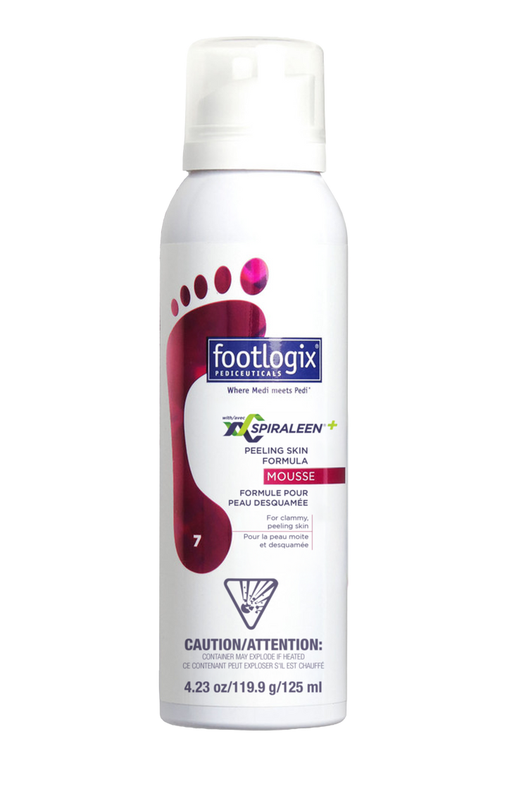 Footlogix fórmula para piel que se pela #7 con Spiraleen
