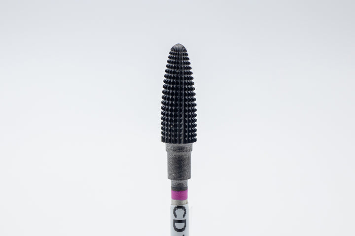 Coated Tungsten Carbide Nail Drill Bit CD12-4-4 medium, head size 5x14 mm