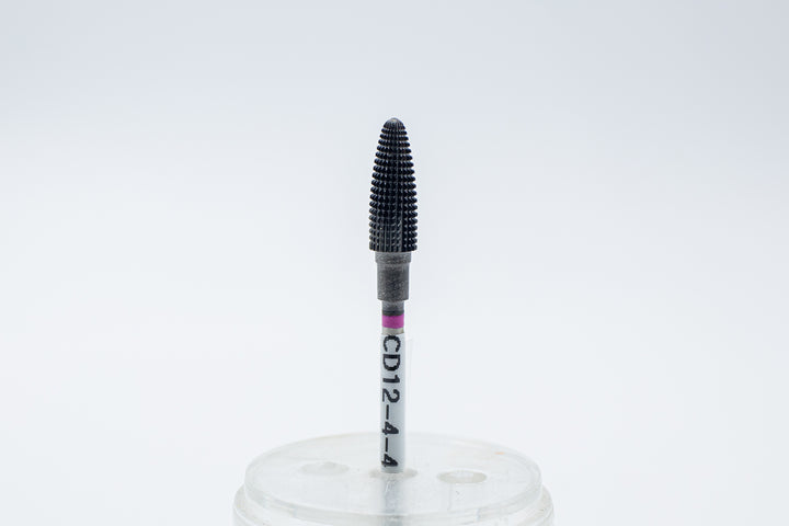 Coated Tungsten Carbide Nail Drill Bit CD12-4-4 medium, head size 5x14 mm