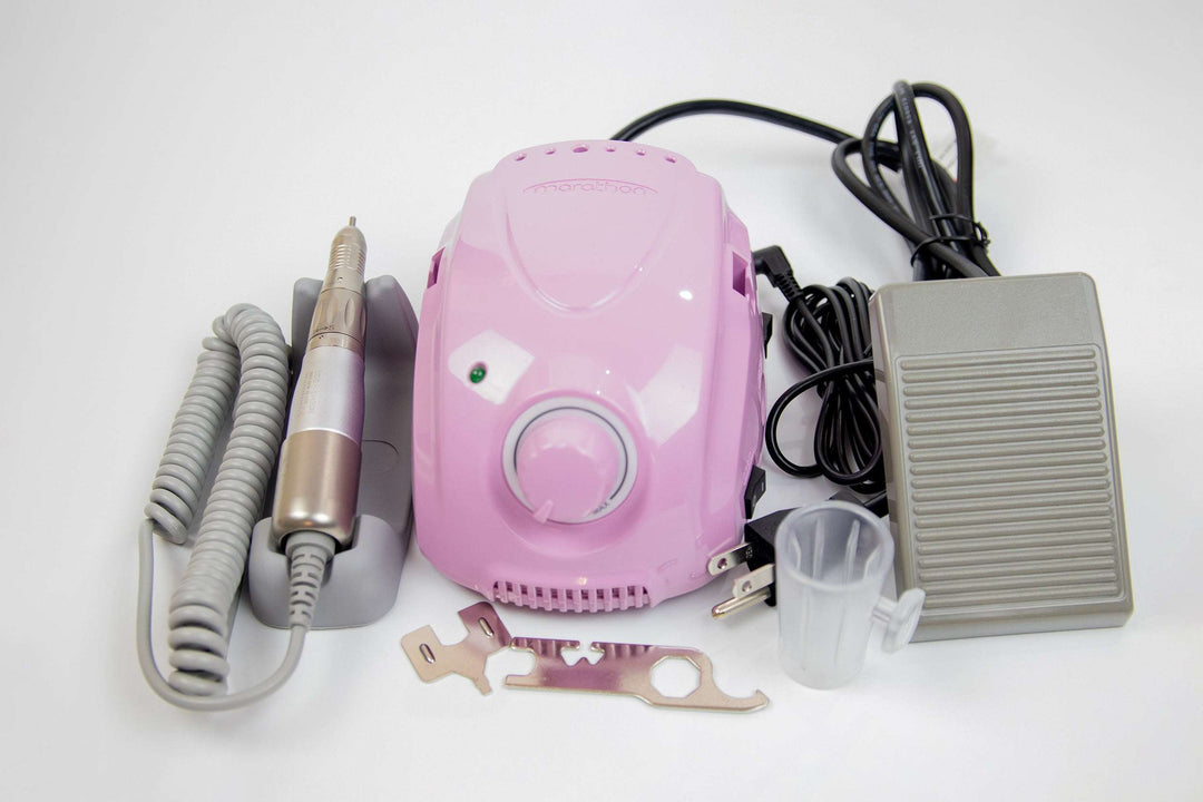 Saeyang Marathon 3 Champion E-file with SH30N Handpiece and on/off Pedal Original 30K RPM