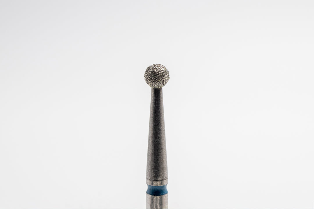 Diamond Nail Drill Bits D-7, shape Ball, head size 2.5x2.3 mm