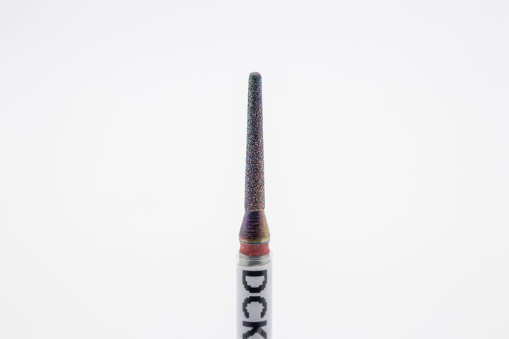 Coated Diamond Nail Drill Bits DCK-14, shape rounded cone, head size 1.6x10mm