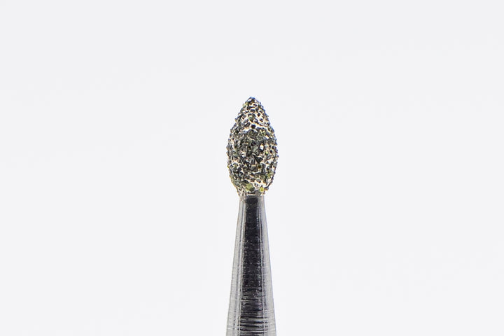 Forets à ongles diamantés D-96/2 en forme de bourgeon, taille de la tête 1,6x4 mm