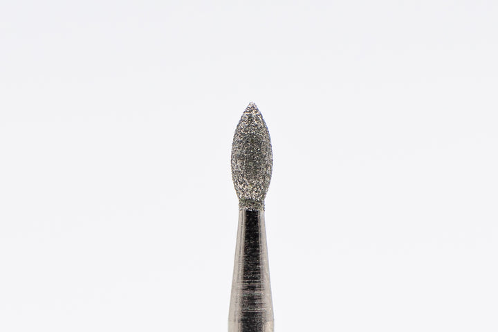 Forets à ongles diamantés D-97 en forme de bourgeon, taille de la tête 1,8x4 mm