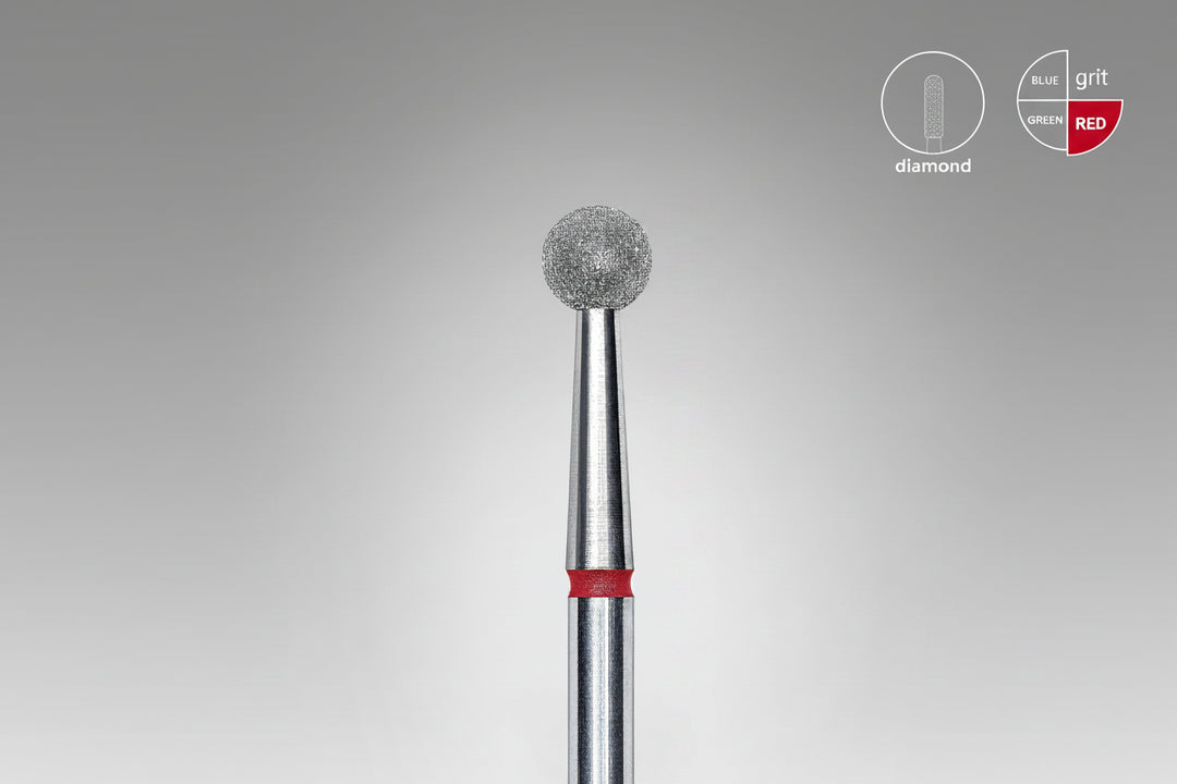 Staleks Diamond Nail Bit, Ball 4.0x3.8 mm