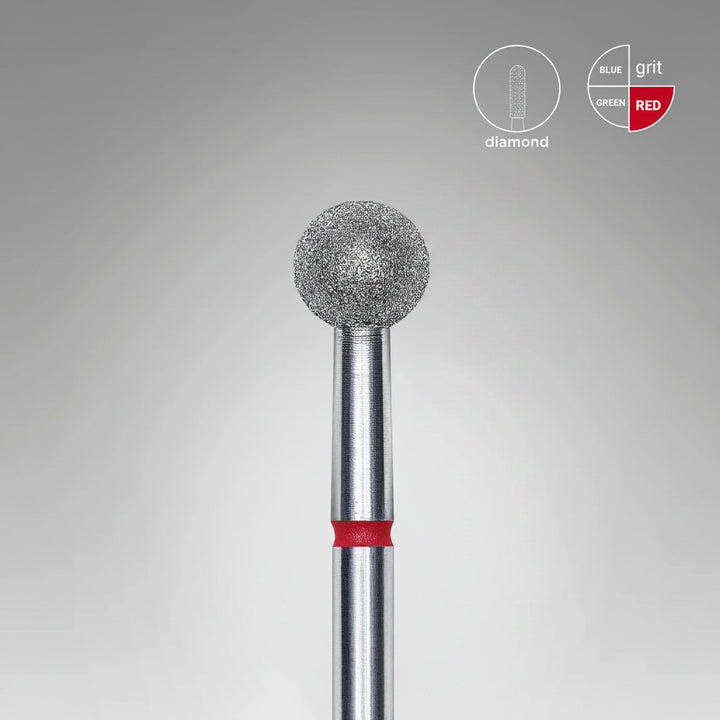 Staleks Diamond Nail Bit, Ball 5.0x4.8 mm
