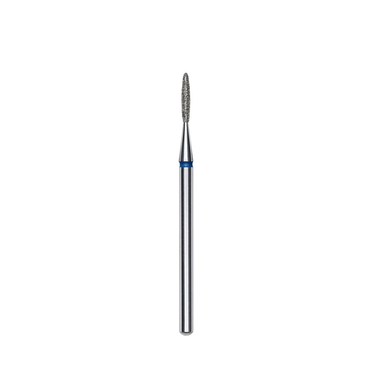 Staleks Rounded Flame Diamond Nail Drill Bit – 1.4 × 8 mm