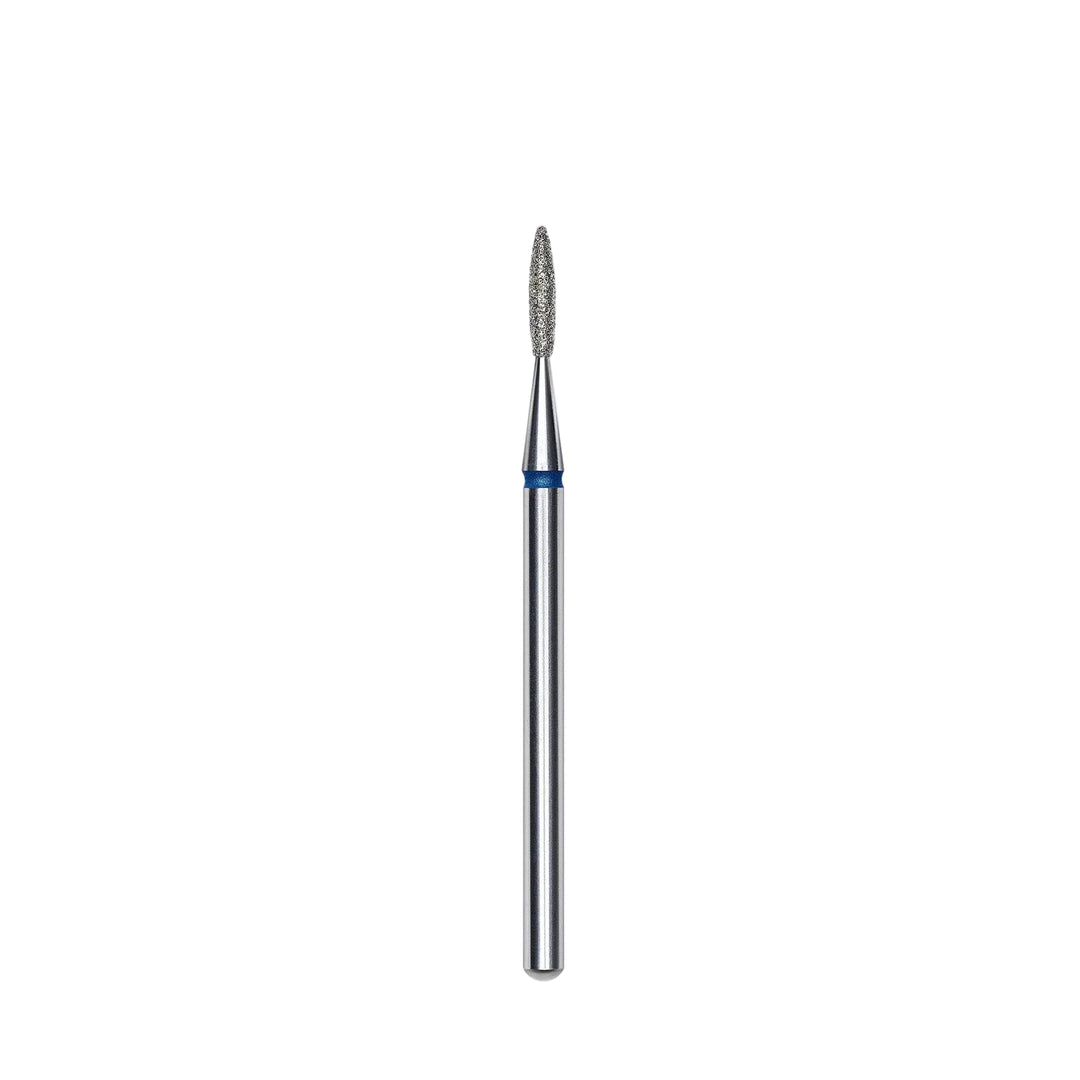 Staleks Rounded Flame Diamond Nail Drill Bit – 1.6 × 8 mm