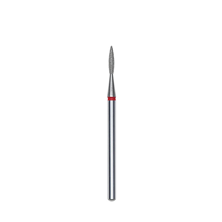 Staleks - Diamond Nail Drill Bits Pointed Flame, head size  1.6-8 mm