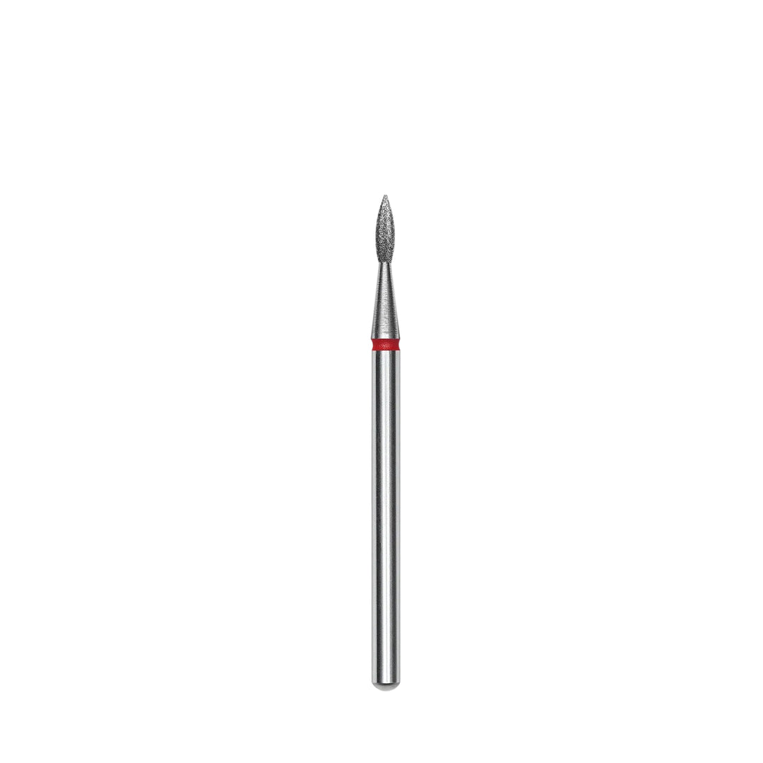 Staleks - Diamond Nail Drill Bits Pointed Flame, head size  1.8-8 mm