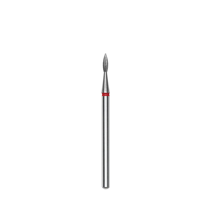 Staleks - Diamond Nail Drill Bits Pointed Flame, head size  1.8-8 mm