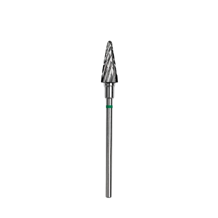 STALEKS Tungsten Carbide Nail Drill Bit Cone  Shape, head diameter 6 x14 mm