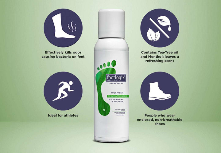 Footlogix #9 Foot Fresh Spray (contact us for professional pricing)